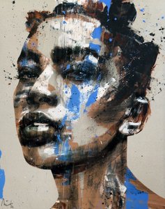 Somnium No. 9, Série XIII, 2024 (acrylique et huile sur toile inversée) - Mario Henrique
