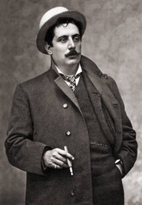 Portrait du compositeur musicien Giacomo Puccini (1858-1924) - Mario Nunes Vais