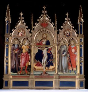 La Sainte Trinité et les Saints - Mariotto di Nardo