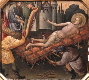 Le Martyre de Saint Laurent - Mariotto di Nardo