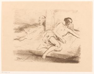 Deux fumeurs d