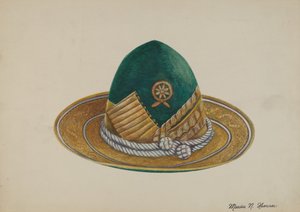 Sud-ouest espagnol : Chapeau, vers 1937 - Marius Hansen