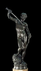 David (sculpture en bronze par Antonin Mercie) - Marius Jean Antonin Mercie