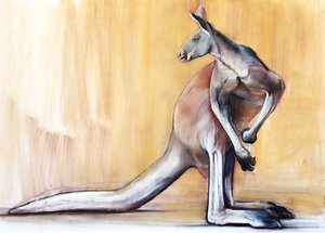 Grand Rouge (Kangourou), 2014 - Mark Adlington