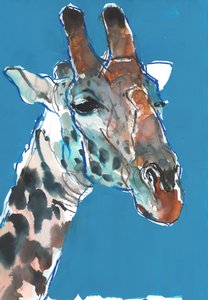 Taureau Masai Girafe, 2018 - Mark Adlington