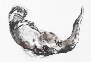 Sécher (charbon et conté sur papier) - Mark Adlington