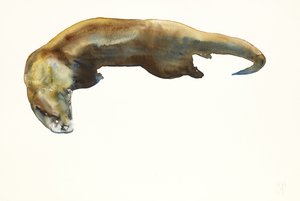 Or, aquarelle sur papier (2014) - Mark Adlington