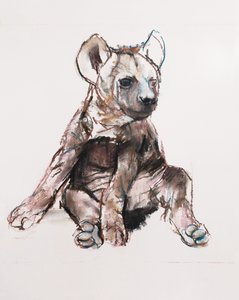 Hyène (assise), 2019