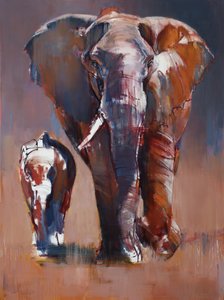 Mère et veau, 2018