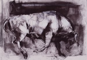 Le taureau blanc (étude), 1998