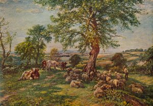 Colline et vallée, vers 1900-1935 - Mark Fisher