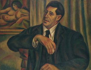 Portrait de Kotelianski - Mark Gertler