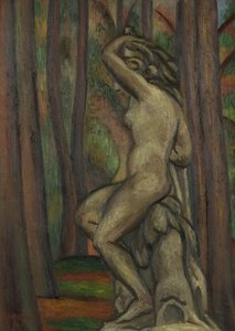 Statue dans un Parc - Mark Gertler