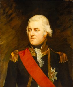 Capitaine John Borlase Warren (1753-1822), début du 19e siècle - Mark Oates