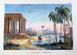 Vue de Tinnevelly, Inde, 1828