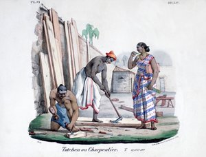 Charpentiers, 1828