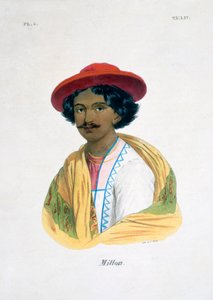 Homme indien, 19e siècle
