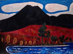 Mont Katahdin (Maine), Automne #2, 1939-40 - Marsden Hartley