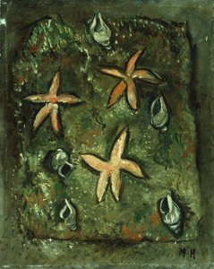 Étoile de mer et coquillages - Marsden Hartley