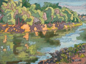Du côté ensoleillé de la rivière Koros, 2012 - Marta Martonfi Benke