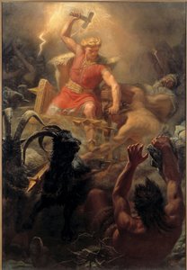 Le combat de Thor avec les Géants