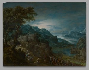 La Réconciliation de Jacob et Ésaü - Marten van Valckenborch