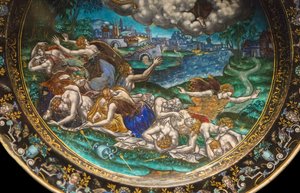 Le massacre des Niobides (détail) - Martial Courteys