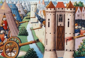 Le siège de Rouen (juillet 1418-janvier 1419) - Martial de Paris (fl.15th century)