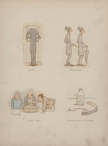 Page de « Les humeurs de Cynicus » (gravure en couleur) - Martin  Anderson
