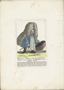 Le nain Robert von Parukenfeldt, ca. 1710