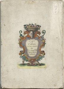 Page de titre pour la série: Il Callotto resurcitato oder Neu eingerichtes Zwerchen Cabinet, ca. 1710