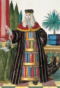 Docteur, gravure de Assemblage des nouveau manouvries habilles par Martin Engelbrecht - Martin Engelbrecht