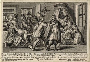 Les Pandurs visitant les Juifs
