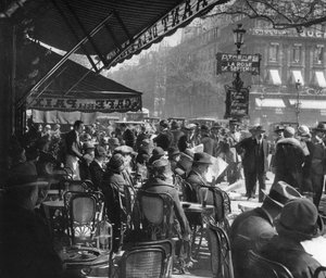 Café de la Paix, Paris, 1937 - Martin Hurlimann