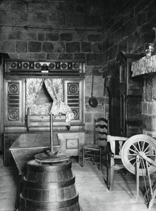 Intérieur, Dinan, Bretagne, France, 1937 - Martin Hurlimann