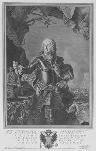 François Ier, Empereur du Saint-Empire, gravé par Philipp Andreas Kilian - Martin II Mytens or Meytens