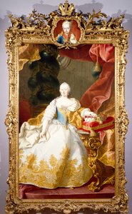 Portrait de Marie-Thérèse (Vienne) - Martin II Mytens or Meytens