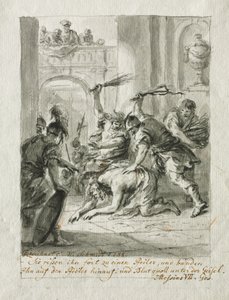 La Flagellation - Martin Johann Schmidt