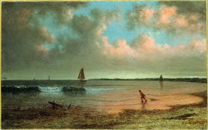 Scène côtière de la Nouvelle-Angleterre - Martin Johnson Heade