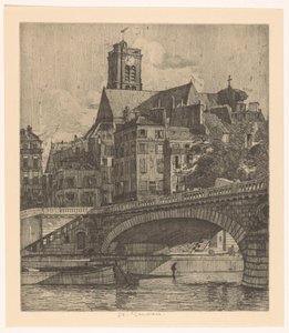 Vue de la Saint-Gervais à Paris - Martin Monnickendam