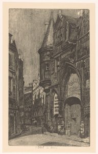 Vue de rue avec l