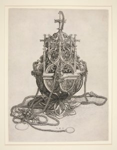 Un encensoir - Martin Schongauer