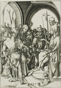 Christ devant Anne - Martin Schongauer