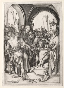 Le Christ devant le grand prêtre - Martin Schongauer