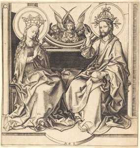 Le Christ bénissant la Vierge