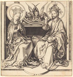 Le Christ bénissant la Vierge