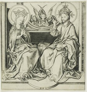 Le Christ bénissant la Vierge