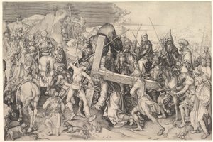 Christ portant la croix, c.1475-80 - Martin Schongauer