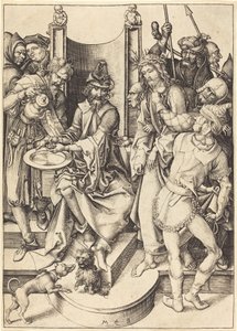 Le Christ devant Pilate - Martin Schongauer