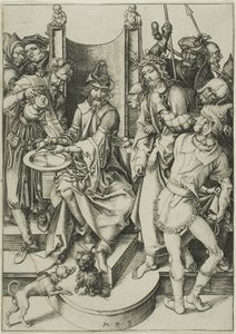 Christ devant Pilate, de La Passion - Martin Schongauer